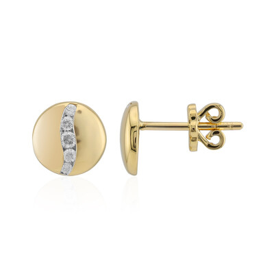 Orecchini in oro con Diamante SI1 (G) (Annette)