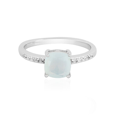 Anello in argento con Opale Paraiba
