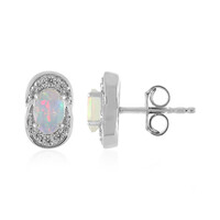 Orecchini in argento con Opale di Welo
