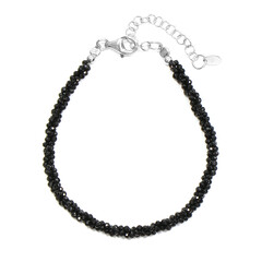 Bracciale in argento con Spinello Nero