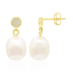 Orecchini in argento con Perla di Acqua Dolce