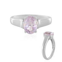 Anello in argento con Kunzite