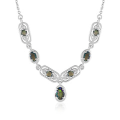 Collana in argento con Opale Mezezo