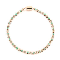 Bracciale in oro con Smeraldo Zambia AAA (SUHANA)