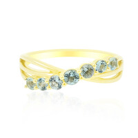 Anello in oro con Tormalina Paraiba Nigeriana