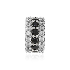 Ciondolo in argento con Spinello Nero