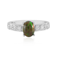 Anello in argento con Opale Mezezo