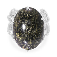 Anello in argento con Opale Leopardo