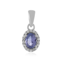 Ciondolo in argento con Tanzanite