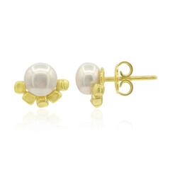 Orecchini in argento con Perla di Acqua Dolce (TPC)
