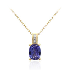Collana in oro con Tanzanite AAA (CIRARI)