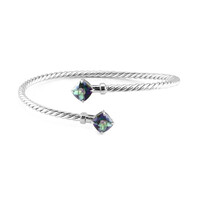 Bracciale in argento con Quarzo Mistico