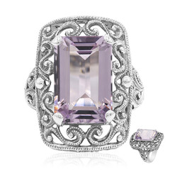 Anello in argento con Ametista