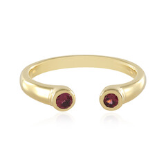 Anello in argento con Spinello Rosso