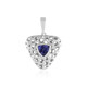 Ciondolo in oro con Tanzanite AAA (Ornaments by de Melo)