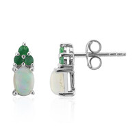 Orecchini in argento con Opale di Welo