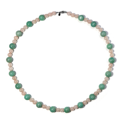 Collana in argento con Amazzonite