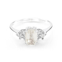 Anello in argento con Kunzite Canarino