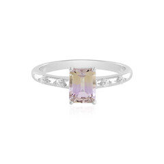 Anello in argento con Ametrina