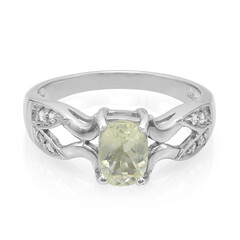 Anello in argento con Ortoclasio
