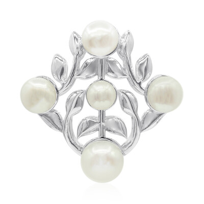 Ciondolo in argento con Perla di Acqua Dolce (TPC)