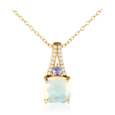 Collana in argento con Opale di Welo