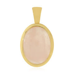 Ciondolo in argento con Quarzo Rosa