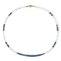 Collana in argento con Quarzo Herkimer (Riya)