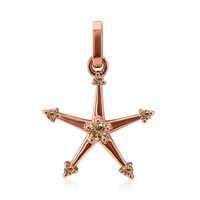 Ciondolo in oro con Diamante Rose de France SI1 di Argyle