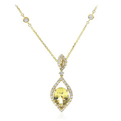 Collana in oro con Diasporo cangiante (CIRARI)