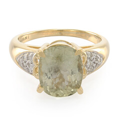 Anello in oro con Tormalina Cuprian (AMAYANI)