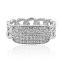 Anello in argento con Zircone