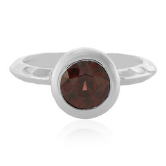 Anello in argento con Zircone Rosa