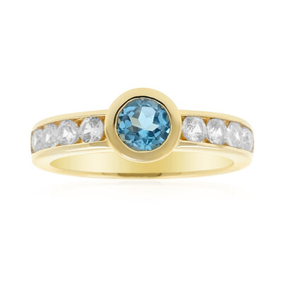 Anello in argento con Topazio Marambaia
