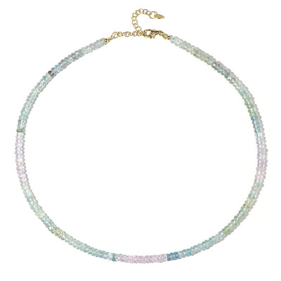 Collana in argento con Berillo Fancy