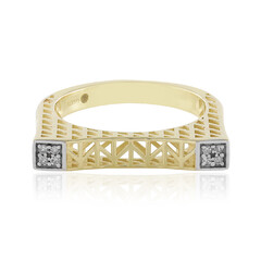 Anello in oro con Diamante I2 (J) (Ornaments by de Melo)