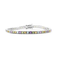 Bracciale in argento con Ametista