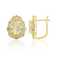 Orecchini in argento con Opale di Welo