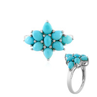 Anello in argento con Turchese Sleeping Beauty