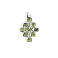 Ciondolo in argento con Peridoto