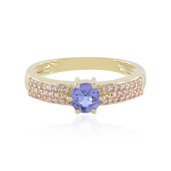 Anello in oro con Tanzanite
