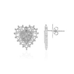 Orecchini in argento con Zircone (Dallas Prince Designs)