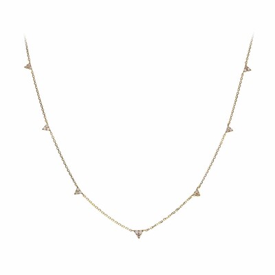 Collana in oro con Diamante SI1 (H)