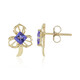 Orecchini in oro con Tanzanite AAA (Ornaments by de Melo)