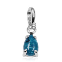 Ciondolo in argento con Malachite Azzurrite