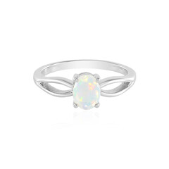 Anello in argento con Opale di Welo