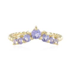 Anello in argento con Tanzanite