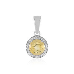 Ciondolo in argento con Citrino