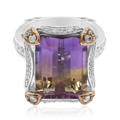 Anello in argento con Ametrina (Dallas Prince Designs)