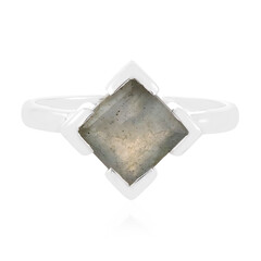 Anello in argento con Labradorite